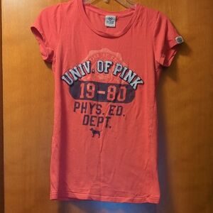 PINK Victoria's Secret Coral Tee